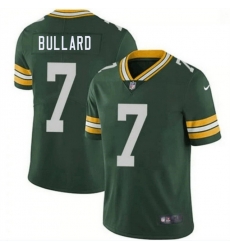 Men Green Bay Packers  7 Javon Bullard Green 2026 Vapor Untouchable Limited Stitched Football Jersey