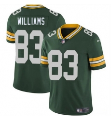 Men Green Bay Packers 83 Savion Williams Green 2025 Draft Vapor Untouchable Limited Stitched Football Jersey Men Green Bay Packers 83 Savion Williams Green 2025 Draft Vapor Untouchable Limited Stitched Football Jersey