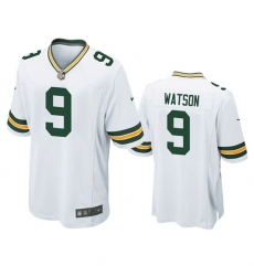 Men Green Bay Packers 9 Christian Watson White Stitched Football Jersey Men Green Bay Packers 9 Christian Watson White Stitched Football Jersey
