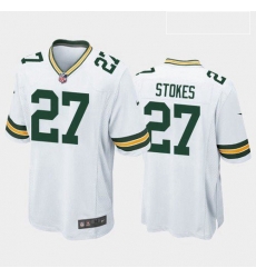 Men Green Bay Packers Eric Stokes White Green 2021 Draft Jersey Men Green Bay Packers Eric Stokes White Green 2021 Draft Jersey