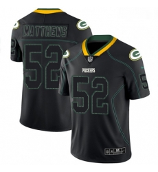 Men Nike Green Bay Packers 52 Clay Matthews Limited Lights Out Black Rush NFL Jersey Men Nike Green Bay Packers 52 Clay Matthews Limited Lights Out Black Rush NFL Jersey