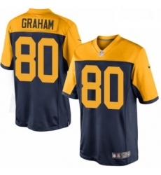 Men Nike Green Bay Packers 80 Jimmy Graham Limited Navy Blue Alternate NFL Jersey Men Nike Green Bay Packers 80 Jimmy Graham Limited Navy Blue Alternate NFL Jersey