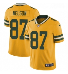 Men Nike Green Bay Packers 87 Jordy Nelson Limited Gold Rush Vapor Untouchable NFL Jersey Men Nike Green Bay Packers 87 Jordy Nelson Limited Gold Rush Vapor Untouchable NFL Jersey