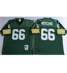 Mitchell&Ness 1966 Packers 66 Ray Nitschke Green Throwback Stitched NFL Jersey Mitchell&Ness 1966 Packers 66 Ray Nitschke Green Throwback Stitched NFL Jersey