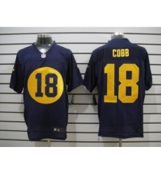 Nike Green Bay Packers 18 Randall Cobb Blue Elite NFL Jersey Nike Green Bay Packers 18 Randall Cobb Blue Elite NFL Jersey