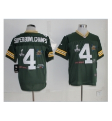 Nike Green Bay Packers 4 Super Bowl Champs Green Elite NFL Jersey Nike Green Bay Packers 4 Super Bowl Champs Green Elite NFL Jersey