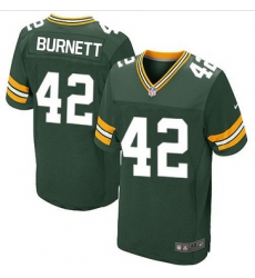 Nike Green Bay Packers #42 Morgan Burnett Green Team Color Mens Stitched NFL Elite Jersey Nike Green Bay Packers #42 Morgan Burnett Green Team Color Mens Stitched NFL Elite Jersey