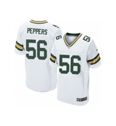 Nike Green Bay Packers 56 Julius Peppers White Elite NFL Jersey Nike Green Bay Packers 56 Julius Peppers White Elite NFL Jersey