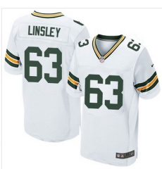 Nike Green Bay Packers #63 Corey Linsley White Mens Stitched NFL Elite Jersey Nike Green Bay Packers #63 Corey Linsley White Mens Stitched NFL Elite Jersey