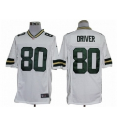 Nike Green Bay Packers 80 Donald Driver White Limited NFL Jersey Nike Green Bay Packers 80 Donald Driver White Limited NFL Jersey