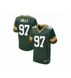 Nike Green bay packers 97 Johnny Jolly green Elite NFL Jersey Nike Green bay packers 97 Johnny Jolly green Elite NFL Jersey