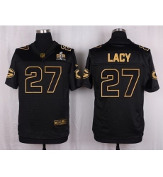 Nike Packers #27 Eddie Lacy Black Mens Stitched NFL Elite Pro Line Gold Collection Jersey Nike Packers #27 Eddie Lacy Black Mens Stitched NFL Elite Pro Line Gold Collection Jersey