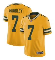 Nike Packers #7 Brett Hundley Mens Limited Gold Rush Vapor Untouchable NFL Jersey Nike Packers #7 Brett Hundley Mens Limited Gold Rush Vapor Untouchable NFL Jersey