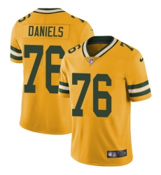 Nike Packers #76 Mike Daniels Yellow Mens Stitched NFL Limited Rush Jersey Nike Packers #76 Mike Daniels Yellow Mens Stitched NFL Limited Rush Jersey