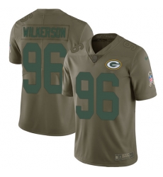 Nike Packers #96 Muhammad Wilkerson Olive Mens Stitched NFL Limited 2017 Salute To Service Jersey Nike Packers #96 Muhammad Wilkerson Olive Mens Stitched NFL Limited 2017 Salute To Service Jersey