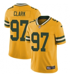 Nike Packers #97 Kenny Clark Yellow Mens Stitched NFL Limited Rush Jersey Nike Packers #97 Kenny Clark Yellow Mens Stitched NFL Limited Rush Jersey