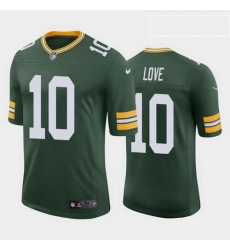 men jordan love green bay packers green vapor limited jersey men jordan love green bay packers green vapor limited jersey