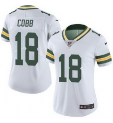 Nike Packers #18 Randall Cobb White Womens Stitched NFL Limited Rush Jersey Nike Packers #18 Randall Cobb White Womens Stitched NFL Limited Rush Jersey