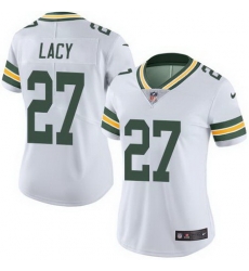 Nike Packers #27 Eddie Lacy White Womens Stitched NFL Limited Rush Jersey Nike Packers #27 Eddie Lacy White Womens Stitched NFL Limited Rush Jersey