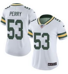 Nike Packers #53 Nick Perry White Womens Stitched NFL Limited Rush Jersey Nike Packers #53 Nick Perry White Womens Stitched NFL Limited Rush Jersey
