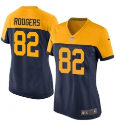 Nike Packers #82 Richard Rodgers Navy Blue Alternate Womens Stitched NFL New Elite Jersey Nike Packers #82 Richard Rodgers Navy Blue Alternate Womens Stitched NFL New Elite Jersey