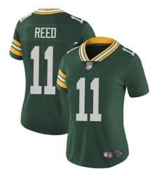 Women Green Bay Packers 11 Jayden Reed Green Vapor Untouchable Stitched Jersey Women Green Bay Packers 11 Jayden Reed Green Vapor Untouchable Stitched Jersey