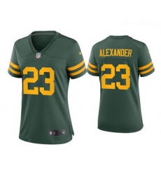 Women Green Bay Packers 23 Jaire Alexander Alternate Game Green Jersey Women Green Bay Packers 23 Jaire Alexander Alternate Game Green Jersey