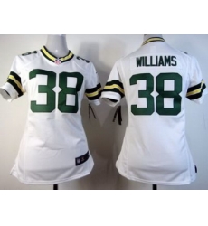 Women Nike Green Bay Packers 38 Tramon Williams White NFL Jerseys Women Nike Green Bay Packers 38 Tramon Williams White NFL Jerseys