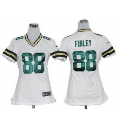 Women Nike Green Bay Packers 88# Jermichael Finley White Jerseys Women Nike Green Bay Packers 88# Jermichael Finley White Jerseys