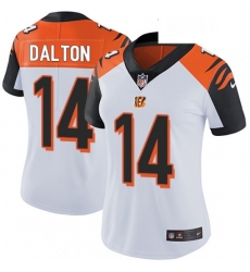 Womens Nike Cincinnati Bengals 14 Andy Dalton Elite White NFL Jersey Womens Nike Cincinnati Bengals 14 Andy Dalton Elite White NFL Jersey