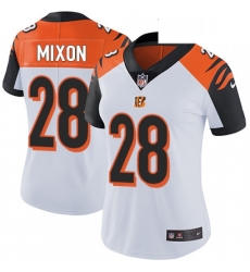 Womens Nike Cincinnati Bengals 28 Joe Mixon Vapor Untouchable Limited White NFL Jersey Womens Nike Cincinnati Bengals 28 Joe Mixon Vapor Untouchable Limited White NFL Jersey