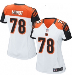Womens Nike Cincinnati Bengals 78 Anthony Munoz Game White NFL Jersey Womens Nike Cincinnati Bengals 78 Anthony Munoz Game White NFL Jersey