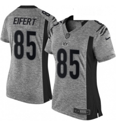 Womens Nike Cincinnati Bengals 85 Tyler Eifert Limited Gray Gridiron NFL Jersey Womens Nike Cincinnati Bengals 85 Tyler Eifert Limited Gray Gridiron NFL Jersey