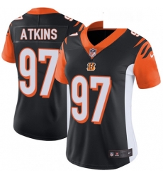 Womens Nike Cincinnati Bengals 97 Geno Atkins Elite Black Team Color NFL Jersey Womens Nike Cincinnati Bengals 97 Geno Atkins Elite Black Team Color NFL Jersey
