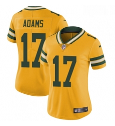 Womens Nike Green Bay Packers 17 Davante Adams Limited Gold Rush Vapor Untouchable NFL Jersey Womens Nike Green Bay Packers 17 Davante Adams Limited Gold Rush Vapor Untouchable NFL Jersey
