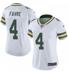 Womens Nike Green Bay Packers 4 Brett Favre White Vapor Untouchable Limited Player NFL Jersey Womens Nike Green Bay Packers 4 Brett Favre White Vapor Untouchable Limited Player NFL Jersey