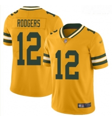 Packers #12 Aaron Rodgers Gold Youth Stitched Football Limited Inverted Legend Jersey Packers #12 Aaron Rodgers Gold Youth Stitched Football Limited Inverted Legend Jersey