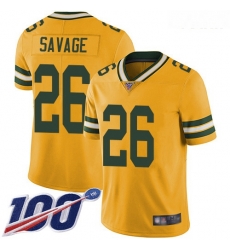Packers #26 Darnell Savage Gold Youth Stitched Football Limited Inverted Legend 100th Season Jersey Packers #26 Darnell Savage Gold Youth Stitched Football Limited Inverted Legend 100th Season Jersey