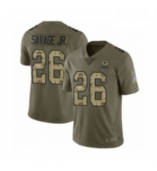 Youth Green Bay Packers 26 Darnell Savage Jr Limited Olive Camo 2017 Salute to Service Football Jersey Youth Green Bay Packers 26 Darnell Savage Jr Limited Olive Camo 2017 Salute to Service Football Jersey