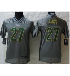 Youth Nike Green Bay Packers 27 Eddie Lacy Elite Grey Vapor NFL Jerseys Youth Nike Green Bay Packers 27 Eddie Lacy Elite Grey Vapor NFL Jerseys