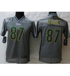 Youth Nike Green Bay Packers 87 Jordy Nelson Grey Vapor Elite Jerseys Youth Nike Green Bay Packers 87 Jordy Nelson Grey Vapor Elite Jerseys