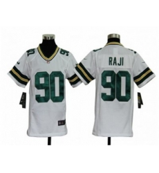 Youth Nike NFL Green Bay Packers #90 B.J. Raji White Jerseys Youth Nike NFL Green Bay Packers #90 B.J. Raji White Jerseys