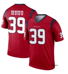 Houston Texans 39 HENRY TO'OTO'O Red Stitched Football Jersey Houston Texans 39 HENRY TO'OTO'O Red Stitched Football Jersey