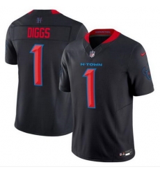 Men Houston Texans 1 Stefon Diggs Navy 2024 2nd Alternate F U S E Vapor Stitched Jersey Men Houston Texans 1 Stefon Diggs Navy 2024 2nd Alternate F U S E Vapor Stitched Jersey