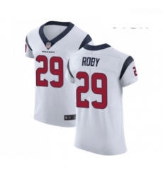 Men Houston Texans 29 Bradley Roby White Vapor Untouchable Elite Player Football Jersey Men Houston Texans 29 Bradley Roby White Vapor Untouchable Elite Player Football Jersey