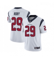 Men Houston Texans 29 Bradley Roby White Vapor Untouchable Limited Player Football Jersey Men Houston Texans 29 Bradley Roby White Vapor Untouchable Limited Player Football Jersey