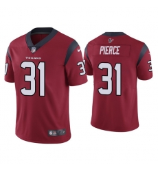Men Houston Texans 31 Dameon Pierce Red Vapor Untouchable Limited Stitched Jersey Men Houston Texans 31 Dameon Pierce Red Vapor Untouchable Limited Stitched Jersey