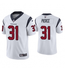 Men Houston Texans 31 Dameon Pierce White Vapor Untouchable Limited Stitched Jersey Men Houston Texans 31 Dameon Pierce White Vapor Untouchable Limited Stitched Jersey