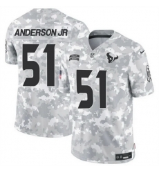 Men Houston Texans 51 Will Anderson Jr 2024 F U S E Arctic Camo Salute To Service Limited Stitched Football Jersey Men Houston Texans 51 Will Anderson Jr 2024 F U S E Arctic Camo Salute To Service Limited Stitched Football Jersey