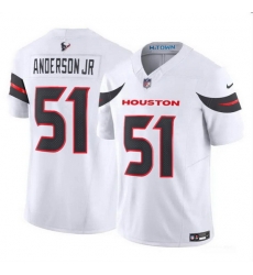 Men Houston Texans 51 Will Anderson Jr White 2024 Vapor F U S E Limited Stitched Jersey Men Houston Texans 51 Will Anderson Jr White 2024 Vapor F U S E Limited Stitched Jersey